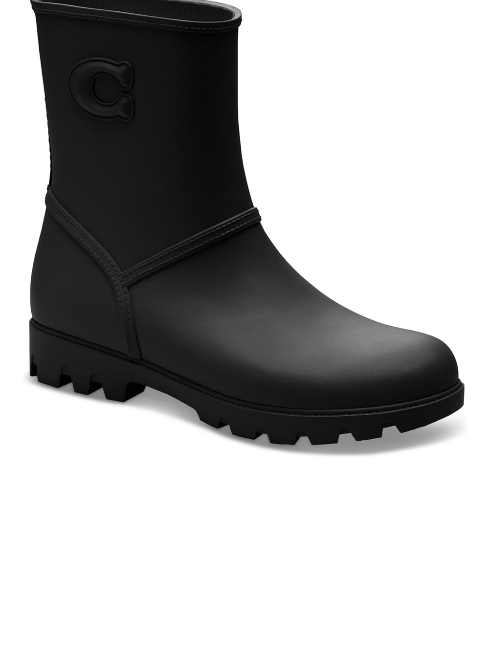 Women's Coach Ryder Rubber Lug Rain Boots